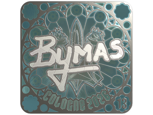 Buy CS2 sticker Sticker | Bymas (Foil, Ranked) | Cologne 2026 skin
