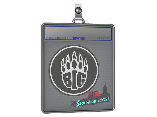 Buy CS2 charm Sticker Slab | BIG | Stockholm 2021 skin