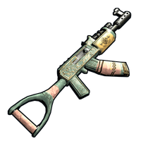 Buy Rust ak47u Divine Bloom AR skin