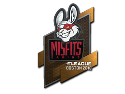 Buy CS2 sticker Sticker | Misfits Gaming | Boston 2018 skin