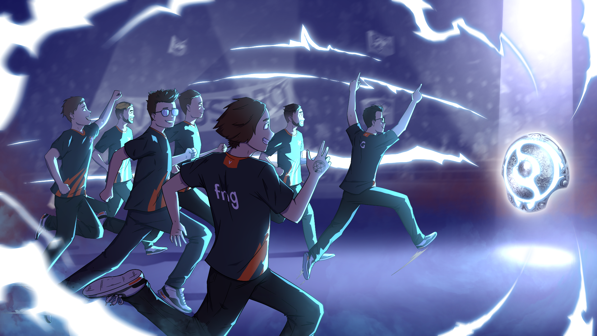 Buy Dota 2 loading screen Team Wallpaper - Virtus.pro, Season 10, #1 skin