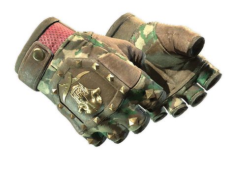 Buy CS2 gloves ★ Bloodhound Gloves | Guerrilla (Well-Worn) skin