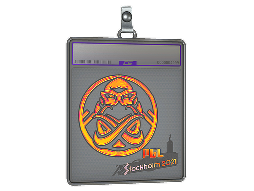 Buy CS2 charm Sticker Slab | ENCE (Holo) | Stockholm 2021 skin