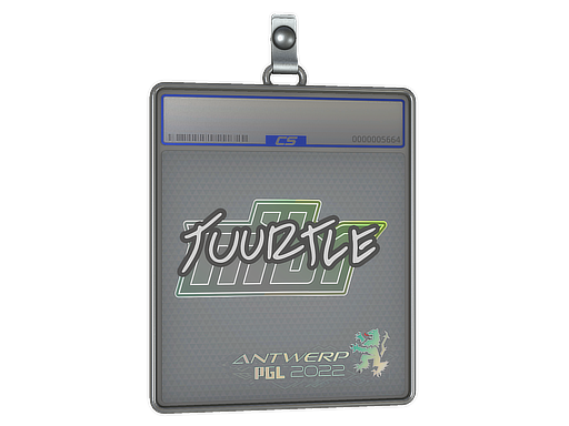 Buy CS2 charm Sticker Slab | Tuurtle | Antwerp 2022 skin