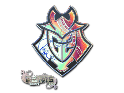 Buy CS2 sticker Sticker | G2 Esports (Holo) | Paris 2023 skin
