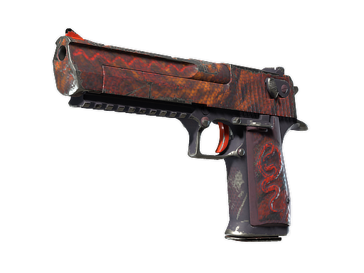 Buy CS2 pistol StatTrak™ Desert Eagle | Serpent Strike (Well-Worn) skin