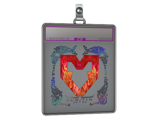 Buy CS2 charm Sticker Slab | MOUZ (Holo) | Austin 2025 skin