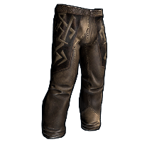 Buy Rust burlap trousers Desert Beast Burlap Pants skin