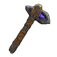 Buy Rust stone hatchet Geode Hatchet skin