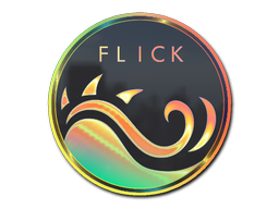 Buy CS2 sticker Sticker | Ocean Sunset Flick (Holo) skin