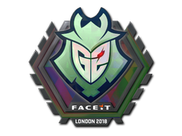 Buy CS2 sticker Sticker | G2 Esports (Holo) | London 2018 skin