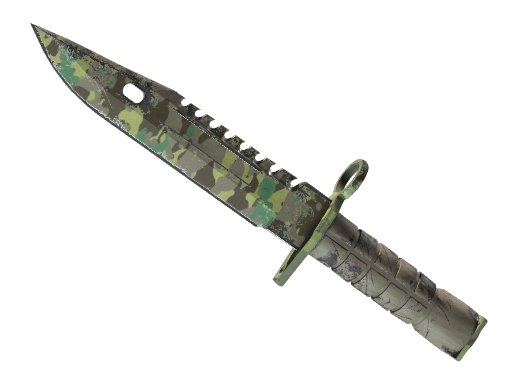 Buy CS2 knife ★ StatTrak™ M9 Bayonet | Boreal Forest (Well-Worn) skin