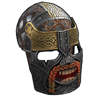 Buy Rust metal facemask Berserk Facemask skin