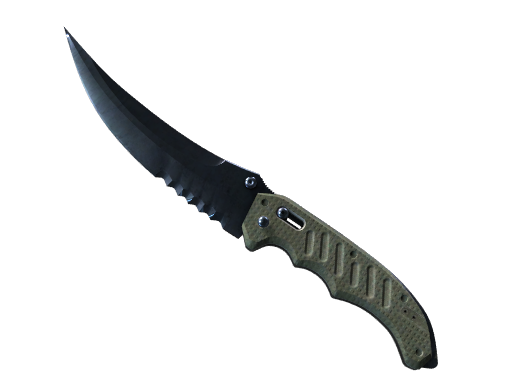 Buy CS2 knife ★ Flip Knife | Blue Steel (Minimal Wear) skin