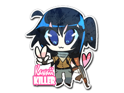 Buy CS2 sticker Sticker | Kawaii Killer Terrorist skin