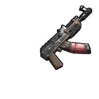 Buy Rust weapon Battle-Scarred AKS47 skin