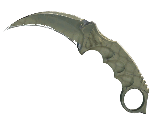 Buy CS2 knife ★ Karambit | Safari Mesh (Well-Worn) skin