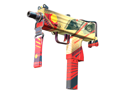 Buy CS2 smg MAC-10 | Propaganda (Well-Worn) skin