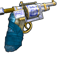 Buy Rust revolver Porcelain Revolver skin