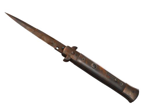 Buy CS2 knife ★ Stiletto Knife | Rust Coat (Battle-Scarred) skin