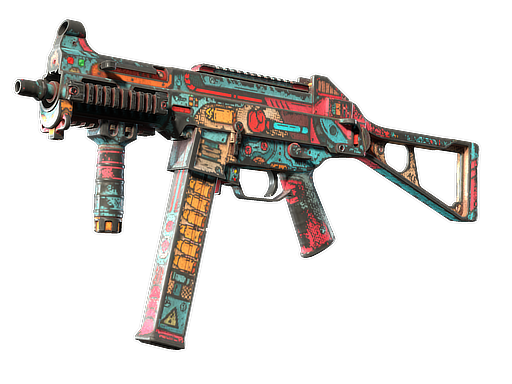 Buy CS2 smg StatTrak™ UMP-45 | K.O. Factory (Battle-Scarred) skin