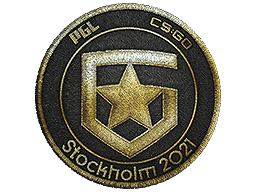 Buy CS2 patch Patch | Gambit Gaming (Gold) | Stockholm 2021 skin