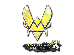 Buy CS2 sticker Sticker | Vitality (Holo) | Antwerp 2022 skin