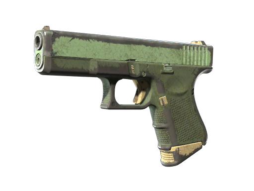 Buy CS2 pistol Souvenir Glock-18 | Groundwater (Battle-Scarred) skin