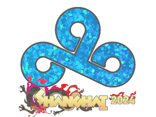 Buy CS2 sticker Sticker | Cloud9 (Glitter) | Shanghai 2024 skin