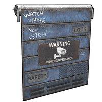 Buy Rust misc CCTV Garage Door skin