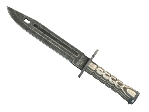 Buy CS2 knife ★ Bayonet | Black Laminate (Well-Worn) skin
