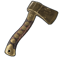 Buy Rust hatchet Gold Chains Hatchet skin