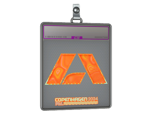 Buy CS2 charm Sticker Slab | Apeks (Holo) | Copenhagen 2024 skin
