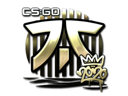 Buy CS2 sticker Sticker | Fnatic (Gold) | 2020 RMR skin