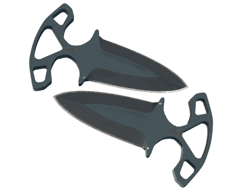 Buy CS2 knife ★ Shadow Daggers | Night (Well-Worn) skin