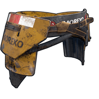 Buy Rust clothing Heavy Machinery Roadsign Pants skin