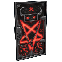 Buy Rust armored metal door Armored Door from Hell skin