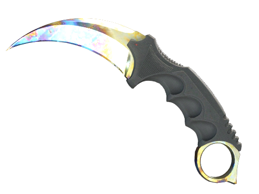 Buy CS2 knife ★ StatTrak™ Karambit | Case Hardened (Minimal Wear) skin