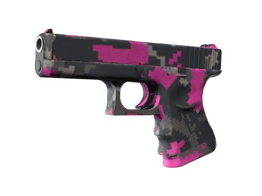 Buy CS2 pistol Souvenir Glock-18 | Pink DDPAT (Field-Tested) skin
