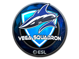 Buy CS2 sticker Sticker | Vega Squadron (Foil) | Katowice 2019 skin