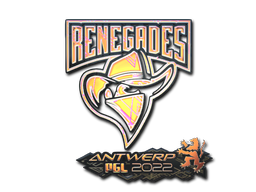 Buy CS2 sticker Sticker | Renegades (Holo) | Antwerp 2022 skin