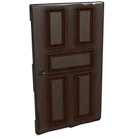 Buy Rust misc Manufactured Wooden Door skin