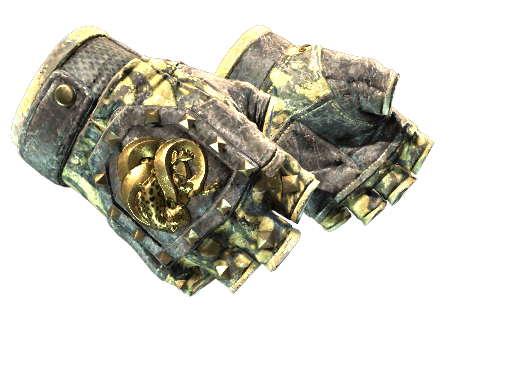 Buy CS2 gloves ★ Broken Fang Gloves | Yellow-banded (Battle-Scarred) skin