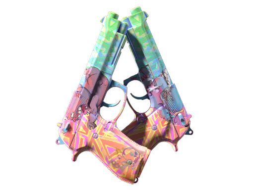 Buy CS2 pistol Dual Berettas | Sweet Little Angels (Factory New) skin