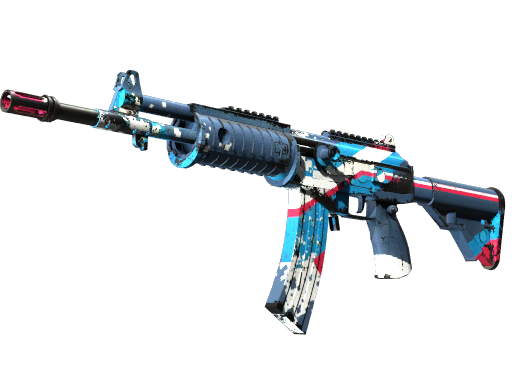 Buy CS2 rifle Galil AR | Rocket Pop (Well-Worn) skin