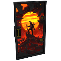 Buy Rust armored metal door Shadowborn Armored Door skin