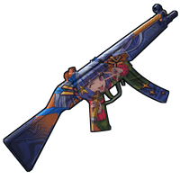 Buy Rust weapon Popstar Mp5 skin