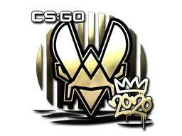 Buy CS2 sticker Sticker | Vitality (Gold) | 2020 RMR skin