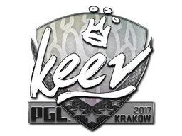 Buy CS2 sticker Sticker | keev | Krakow 2017 skin