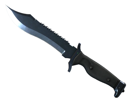 Buy CS2 knife ★ Bowie Knife | Blue Steel (Minimal Wear) skin